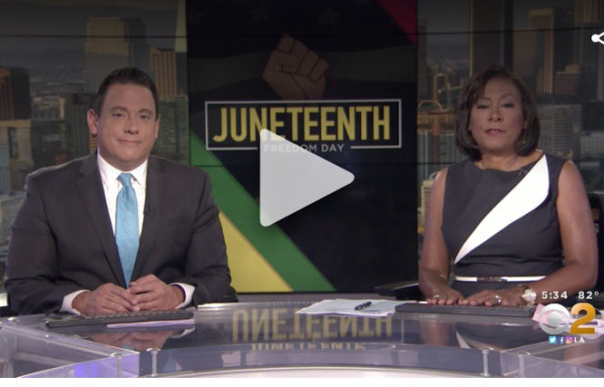 CBS2 News - Juneteenth Crystal Jackson