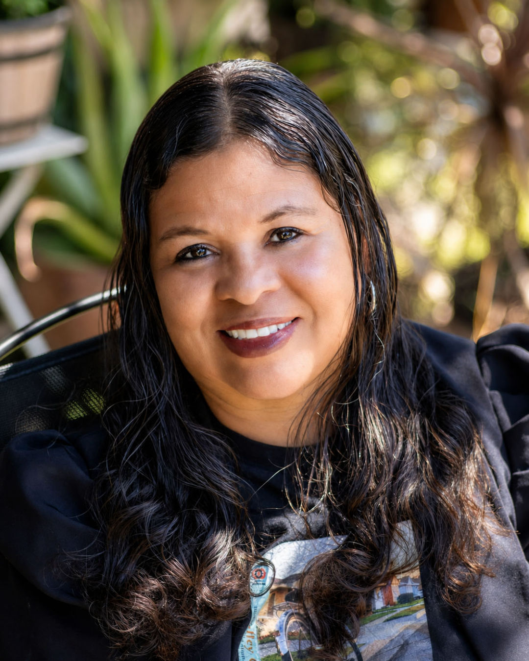photo of author and historian Crystal Jackson from Pacoima