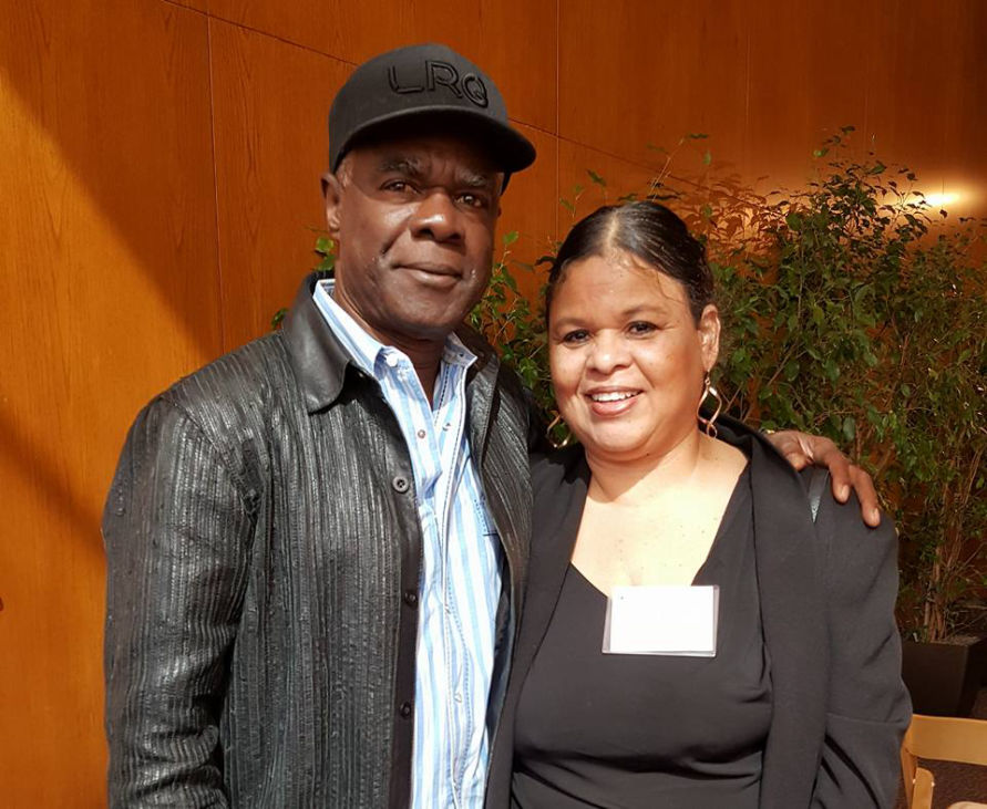 Crystal Jackson and Emmy Award-winning actor Glynn TurmanLon Grandison